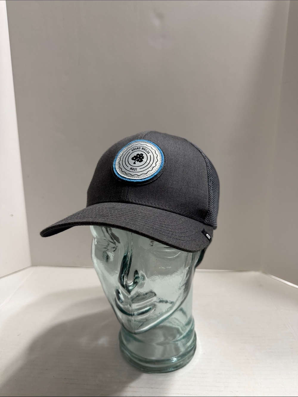 Men's Black Trucker Cap ‘Grand Wailea Maui’